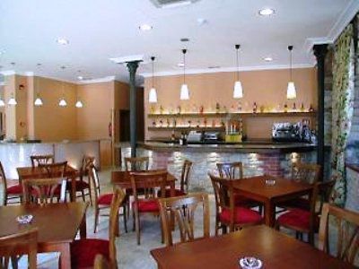Imperion Hotel Cangas de Onis Restoran foto